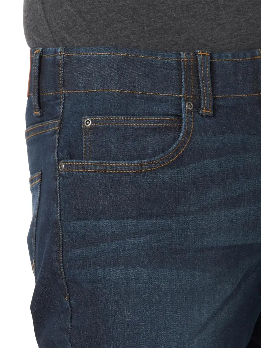 Lee Men's Extreme Motion Athletic Taper Jean Blue Strike 36W x 30L | Flexible Athletic Fit for Active Men - view 5
