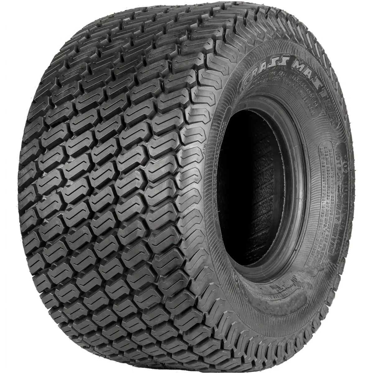 OTR Grassmaster 20 x 8.00-10 Lawn & Garden Turf Tire | 20x8 Inch Rubber All Season - main product image