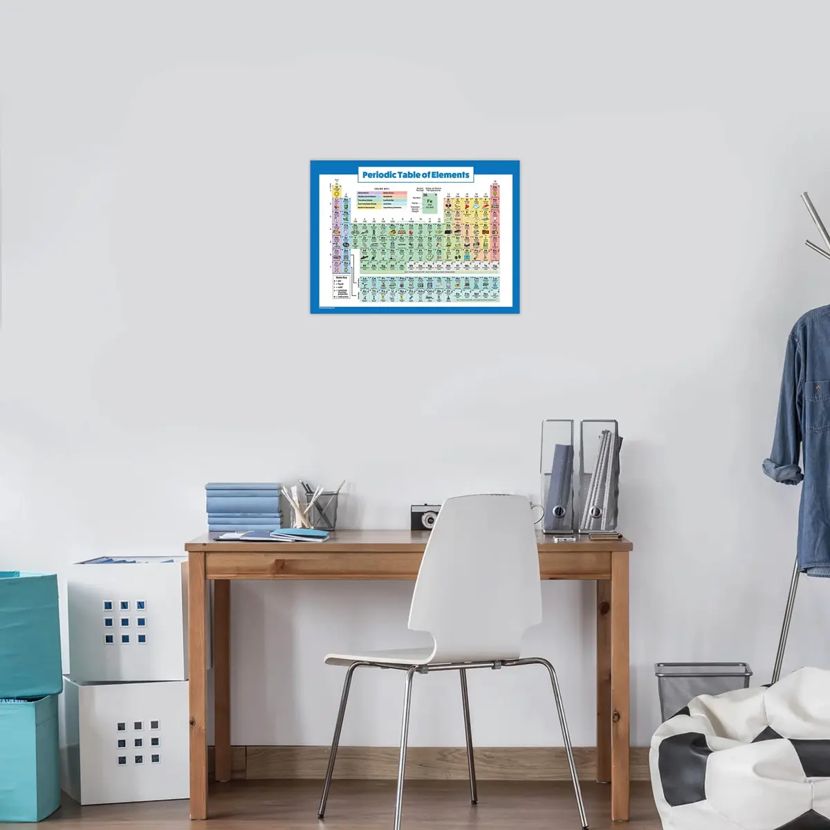 Palace Learning Periodic Table of Elements Poster For Kids - LAMINATED Science & Chemistry Chart 18" x 24" | Educational Classroom Wall Art - view 4