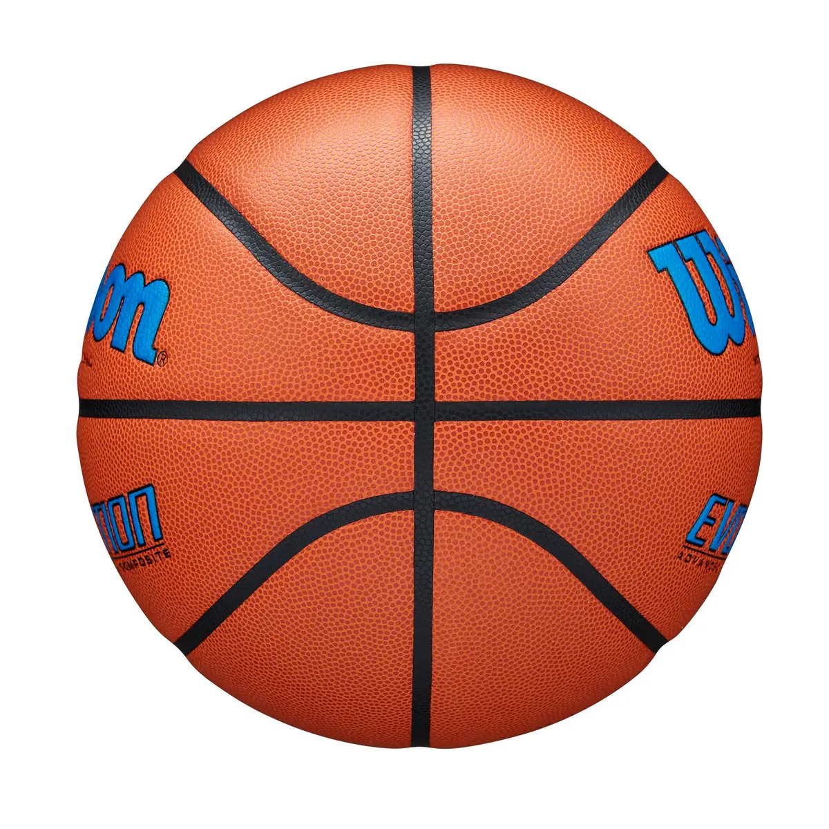 WILSON Evolution Indoor Game Basketball, Royal/Brown, Size 6 (28.5") | NFHS Approved for Elite Indoor Play - view 3