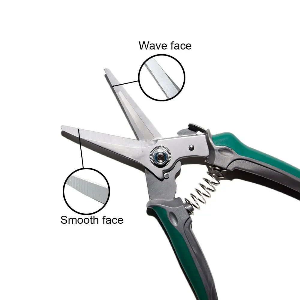 DEEALL 8-Inch Carbon Steel Hoof Trimmers with Serrated Blades | For Goats, Horses & Garden - view 4