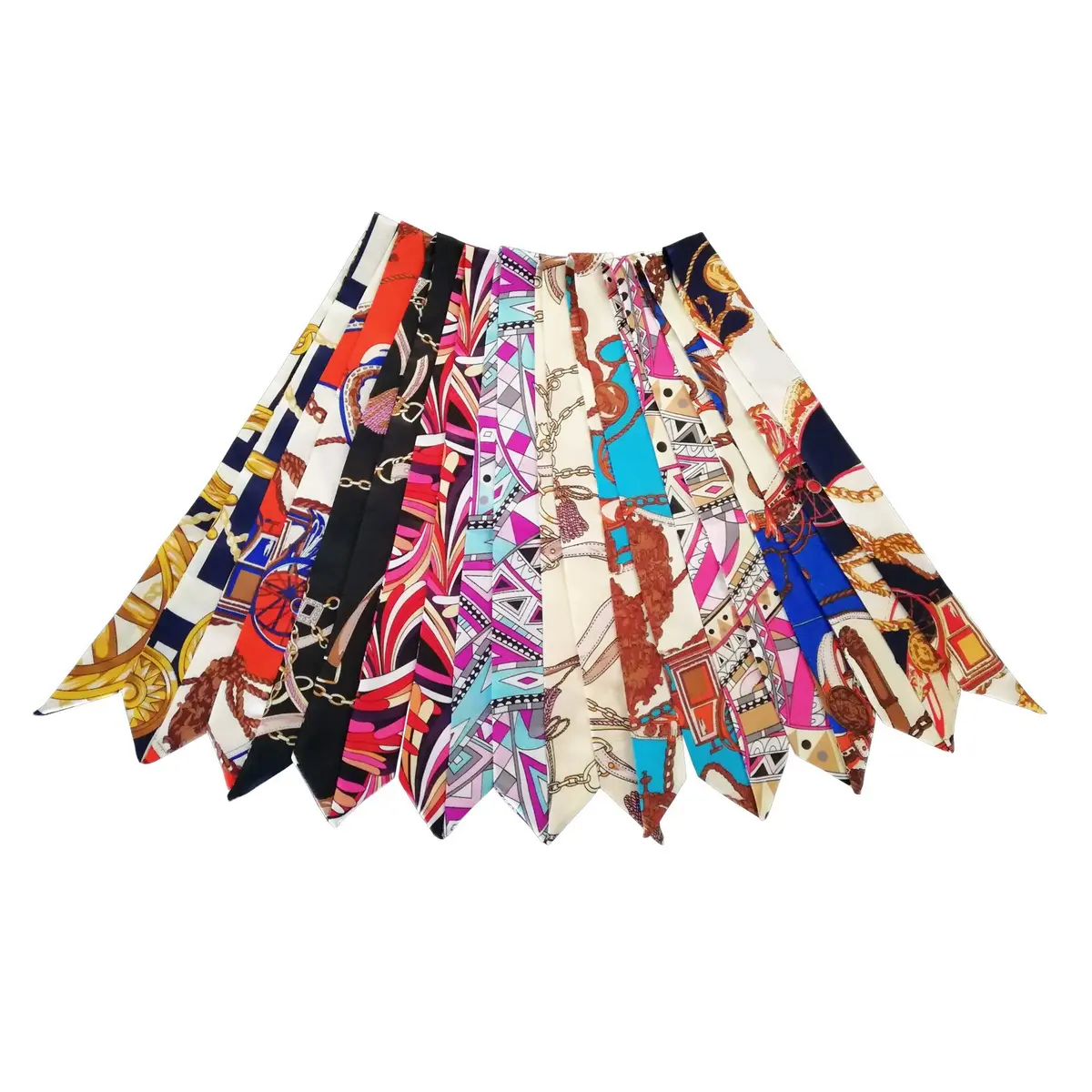 MosBug Fashion Bag Handle Ribbon Scarf 100cm x 4cm | Elegant Accessory for Women - main product image