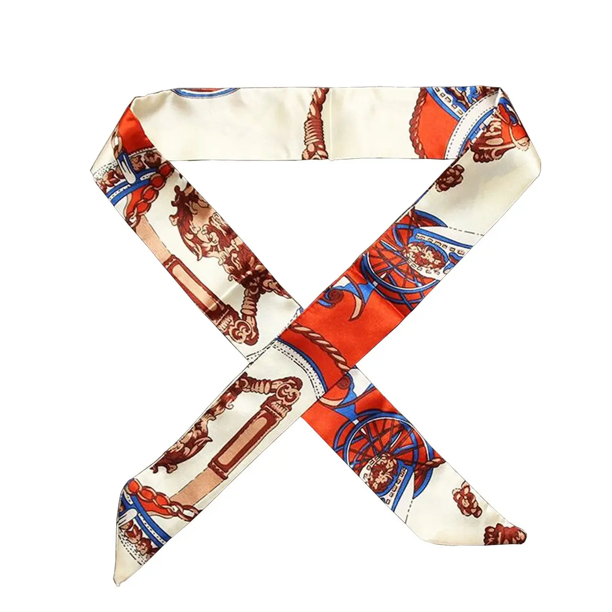 MosBug Fashion Bag Handle Ribbon Scarf 100cm x 4cm | Elegant Accessory for Women - view 5
