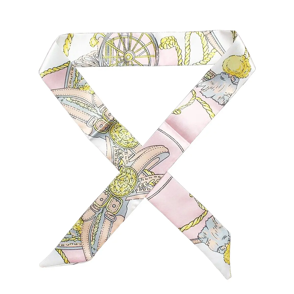 MosBug Fashion Bag Handle Ribbon Scarf 100cm x 4cm | Elegant Accessory for Women - view 6