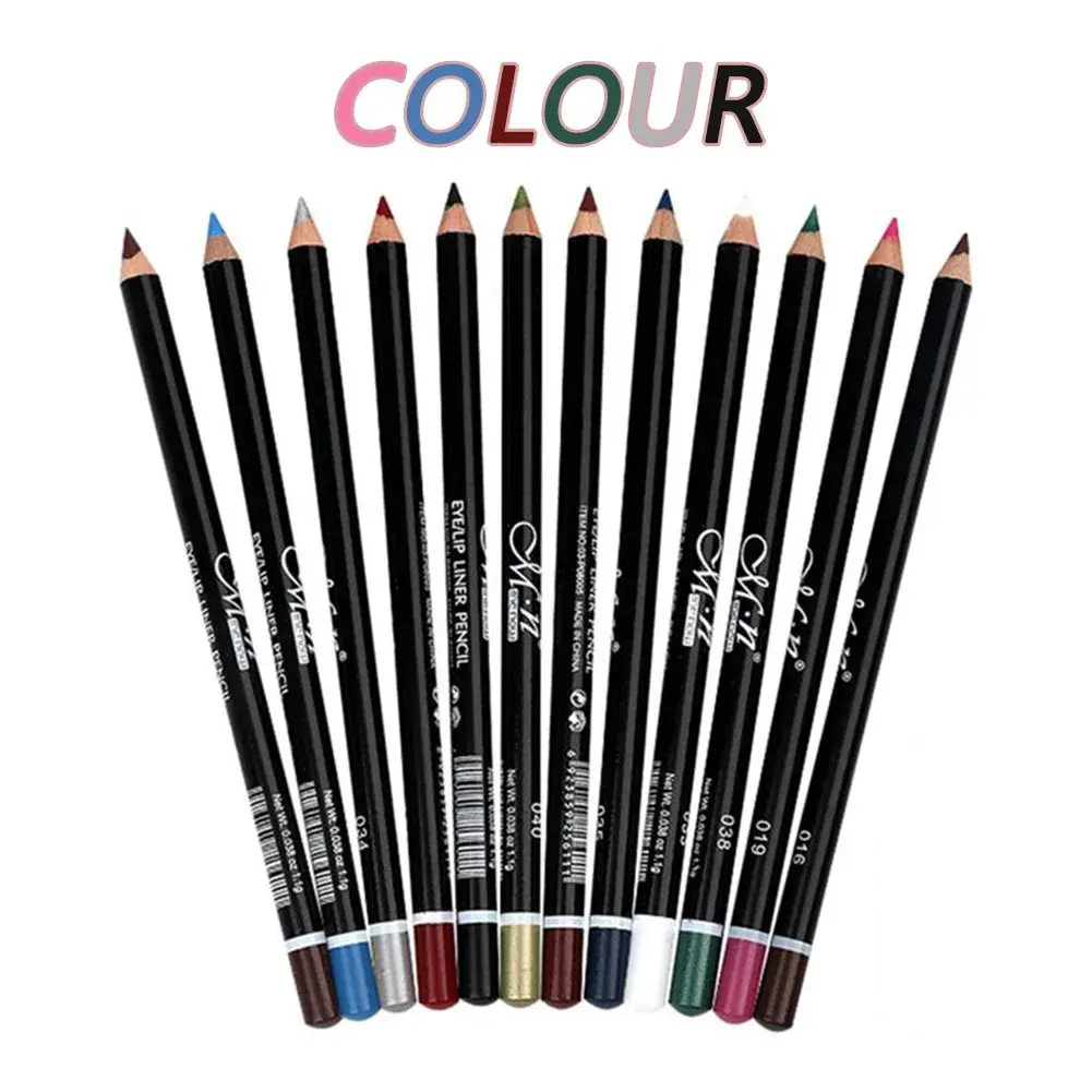 DC-BEAUTIFUL 12 Colors Eyeliner Pencil Set | Waterproof & Smudge-Proof Makeup - view 7