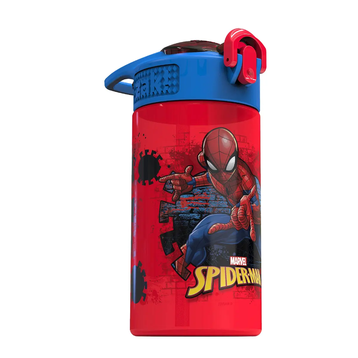 Zak Designs Marvel Spider-Man Kids Water Bottle 492ml (16 oz) | Leak-Proof & BPA-Free for Daily Hydration - view 6