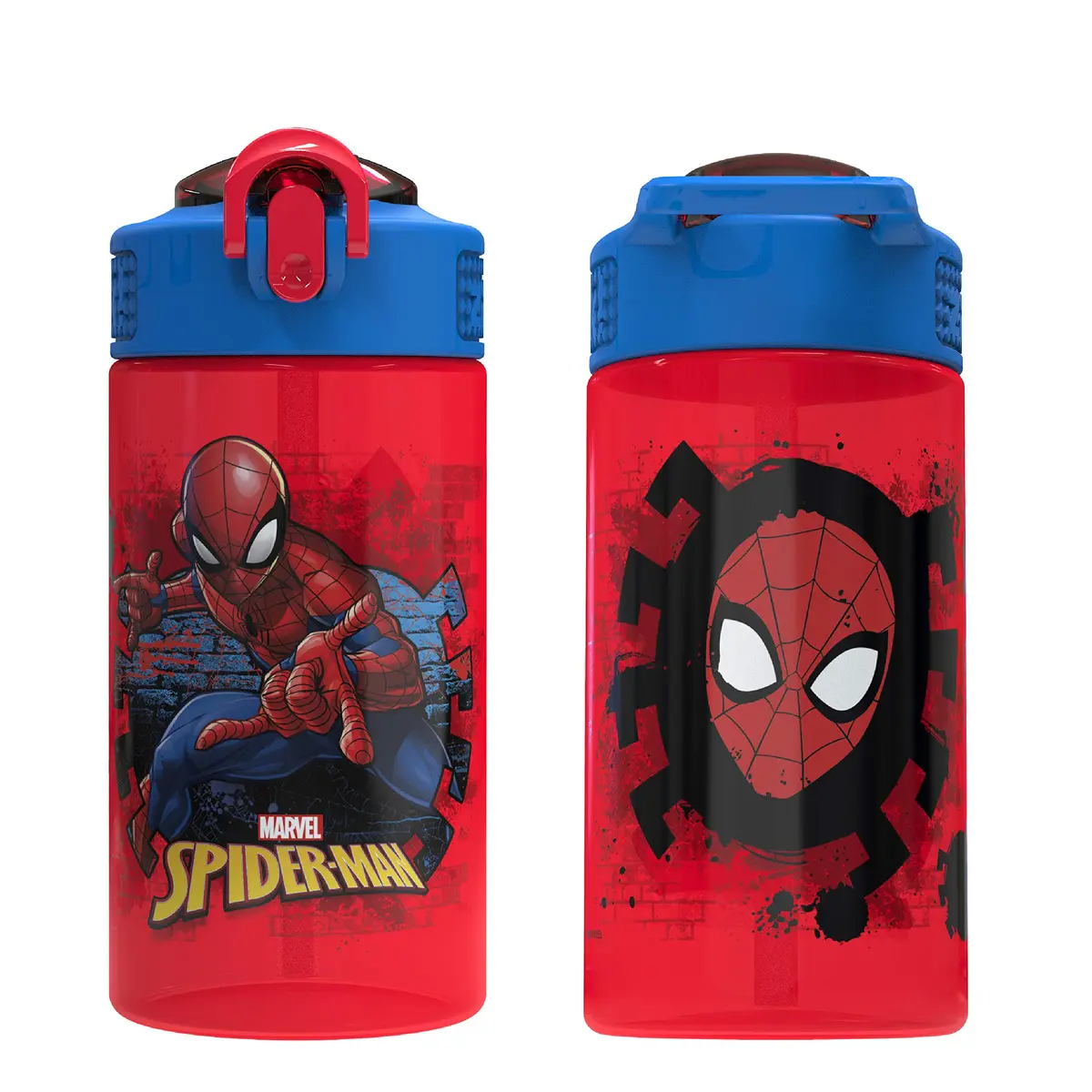 Zak Designs Marvel Spider-Man Kids Water Bottle 492ml (16 oz) | Leak-Proof & BPA-Free for Daily Hydration - view 9