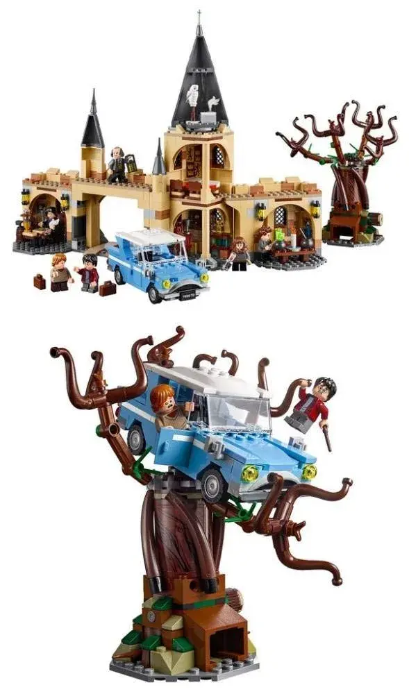 LEGO Harry Potter Hogwarts Whomping Willow 75953 Building Set with Ford Anglia & Minifigures | ASTM-Tested Educational Toy for Ages 8-14 - view 4