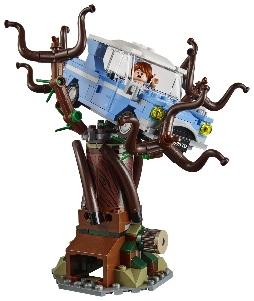 LEGO Harry Potter Hogwarts Whomping Willow 75953 Building Set with Ford Anglia & Minifigures | ASTM-Tested Educational Toy for Ages 8-14 - view 3