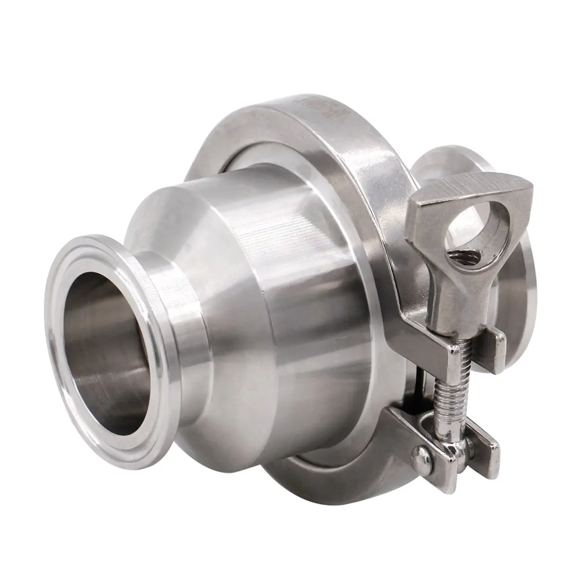 DERNORD 1.5" Tri Clamp Sanitary Check Valve | Stainless Steel 304, FKM Gasket, 10 Bar Pressure - view 3