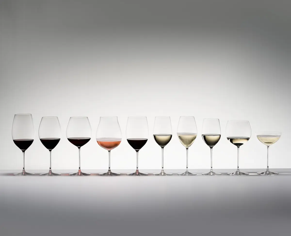 Riedel Veritas Champagne Wine Glasses Set of 4 | Premium Crystal, 16 oz, Dishwasher Safe - view 7