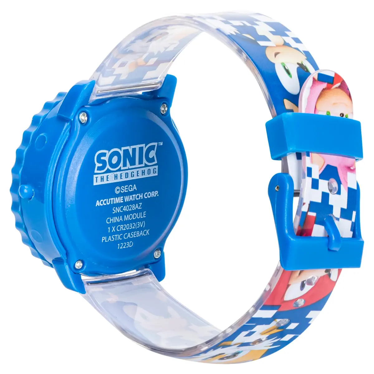 Accutime Sonic The Hedgehog Kids Digital Watch – Flashing LED Display, Adjustable Strap, for Ages 4+ - view 8