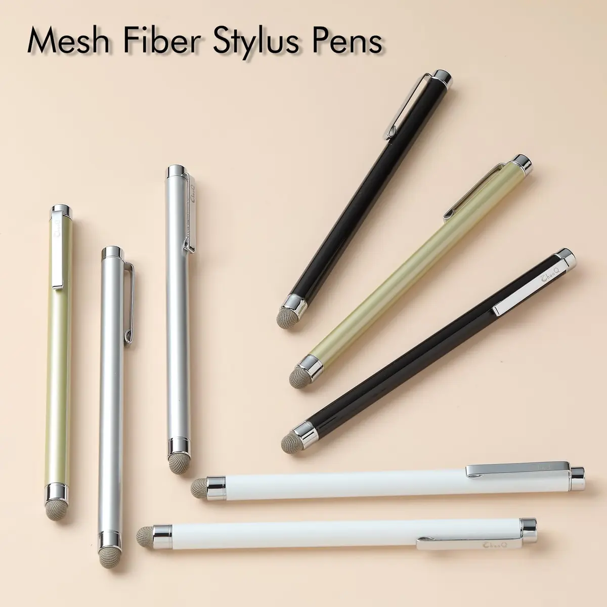 ChaoQ Stylus Pen for Touchscreen, 8 Pcs with 16 Replaceable Tips | Universal Compatibility - view 2