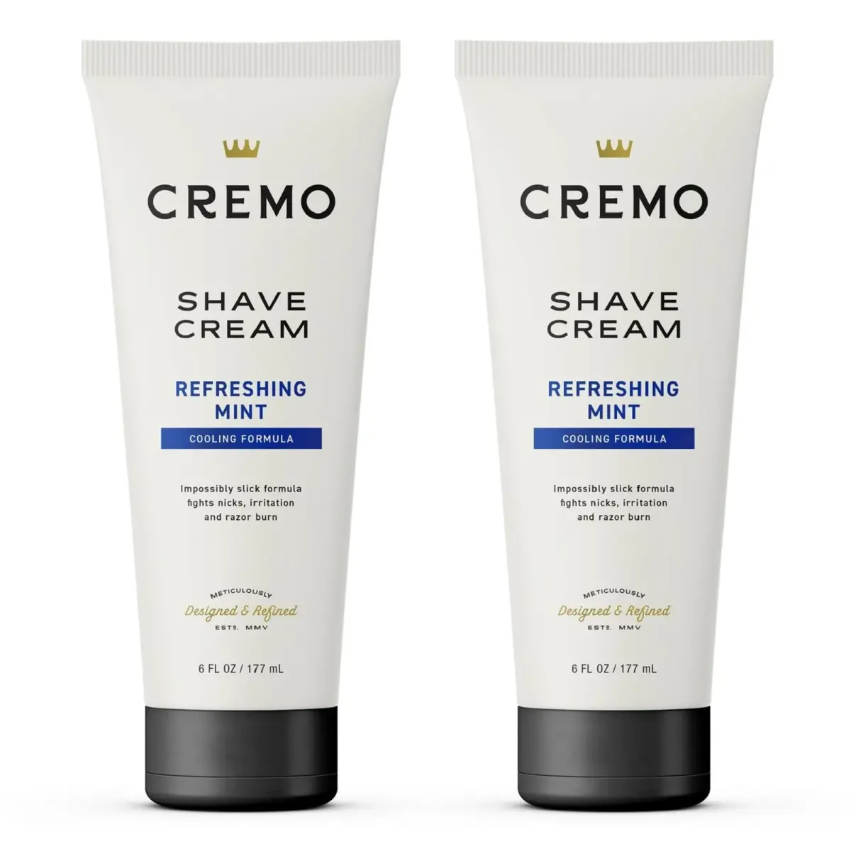 Cremo Cooling Shaving Cream for Men, 355ml (12 Fl Oz) | Fights Nicks, Irritation & Razor Burn - main product image