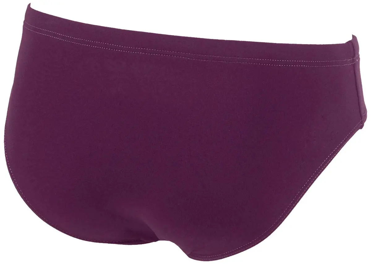 ARENA Boy's Skys Brief Athletic Training Swimsuit | MaxLife Chlorine Resistant Fabric, Plum, 22 - view 2