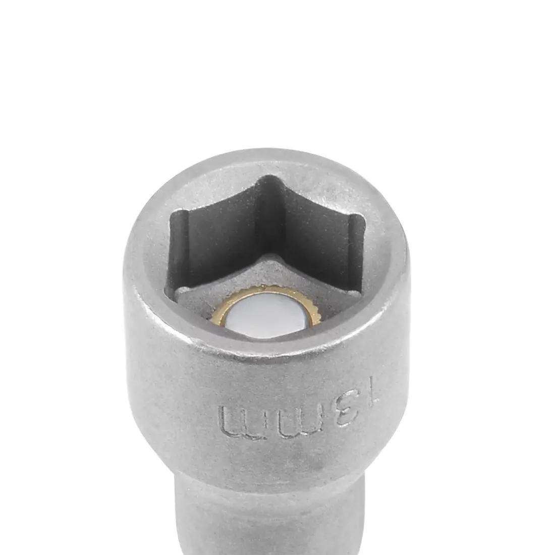 uxcell 1/4" Hex Nut Driver 13mm | Magnetic Impact Socket for DIY & Professional Use - view 4