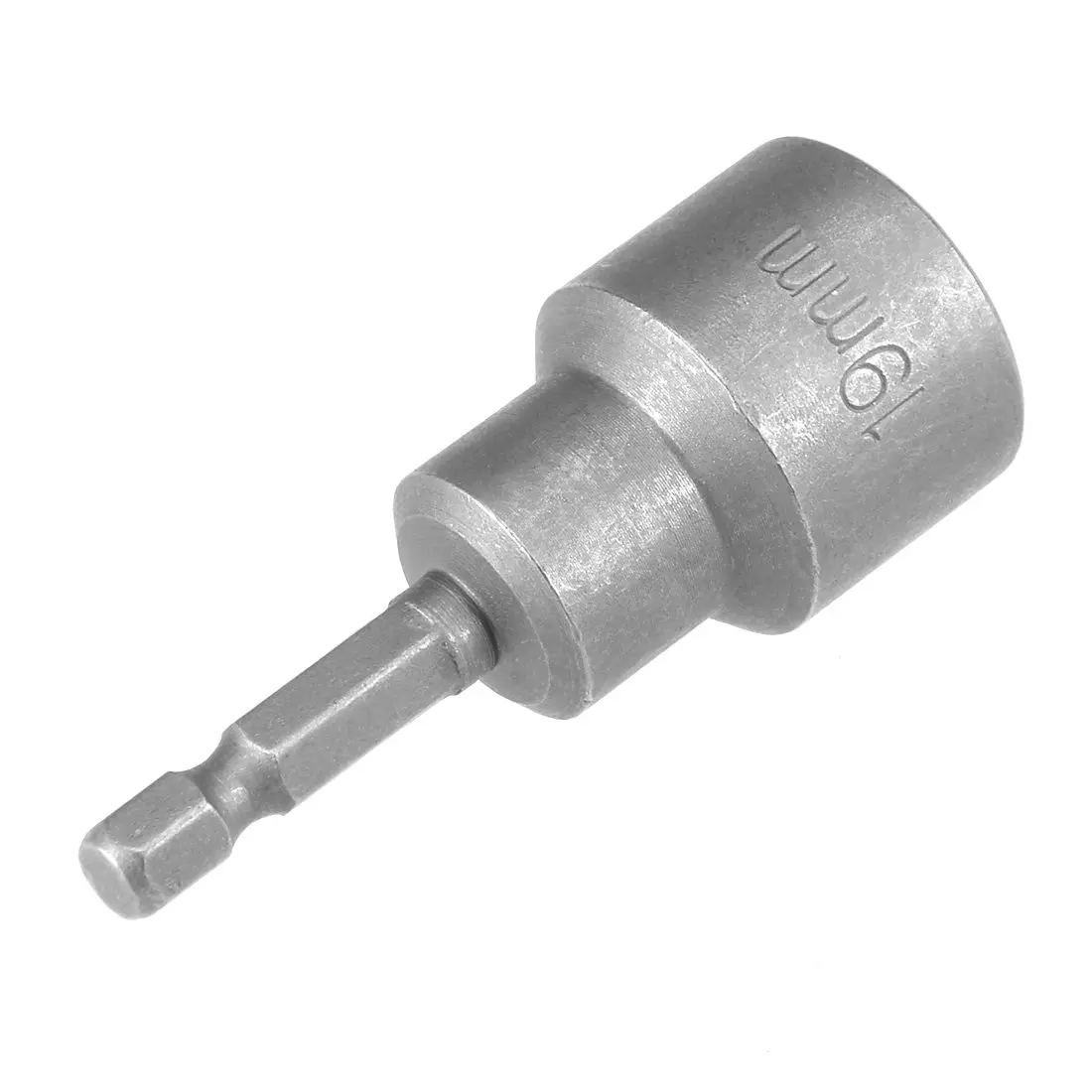 uxcell 19mm Magnetic Nut Setter Driver Bit 65mm (2.5 inch) Length | 1/4" Hex Shank Quick-Change - view 5