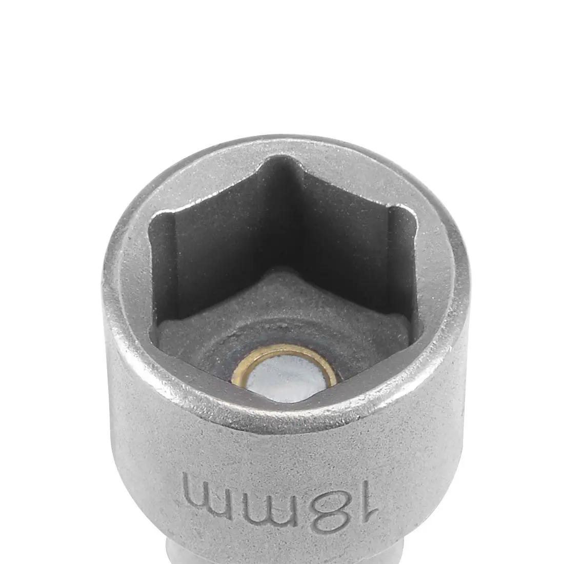 uxcell 18mm Magnetic Nut Setter Driver Bit 65mm (2.5") Length | Quick-Change Hex Shank - view 4