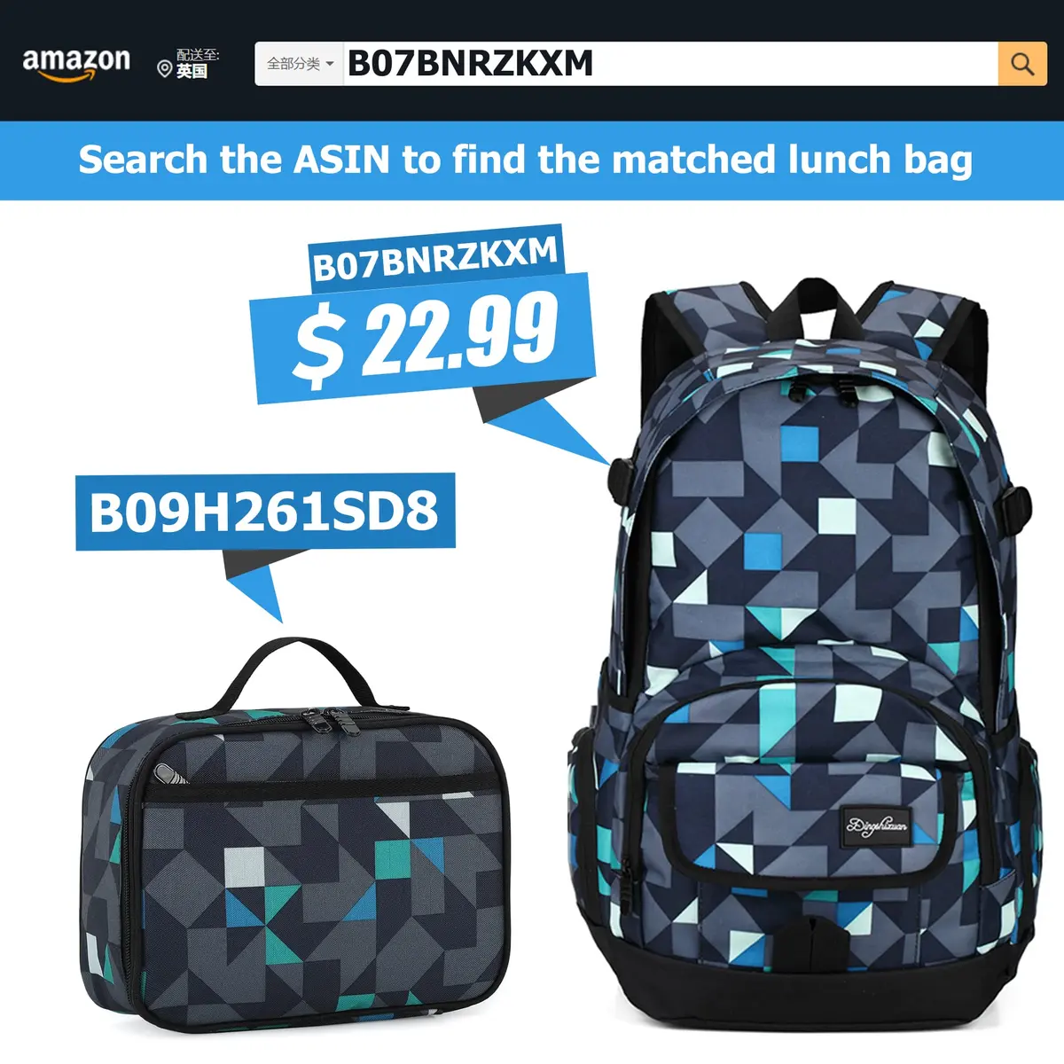 rickyh style School Backpack Travel Bag for Men & Women Lightweight College | Water-Resistant & Durable - view 9