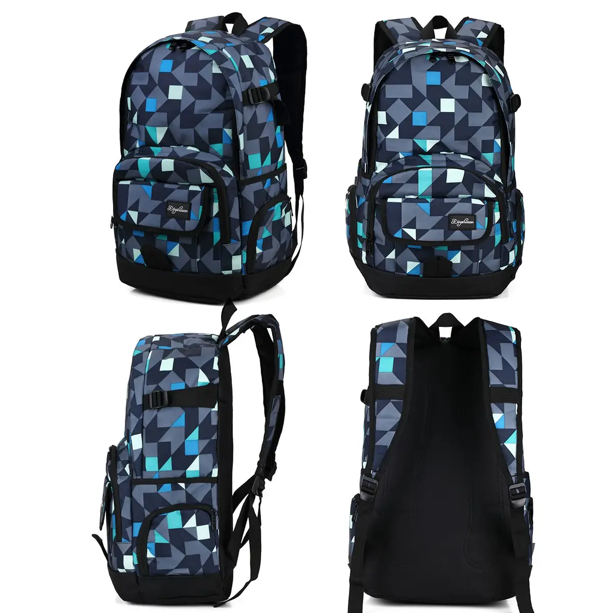rickyh style School Backpack Travel Bag for Men & Women Lightweight College | Water-Resistant & Durable - view 3