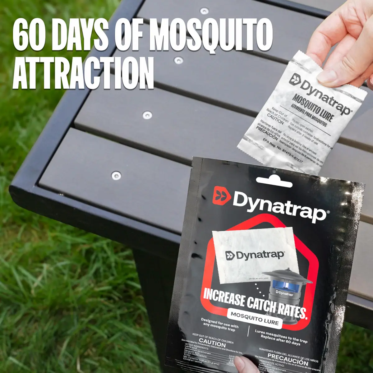 DynaTrap Atrakta Mosquito Lure Sachet for DynaTrap Insect Traps | 60-Day Mosquito Attractant - view 7