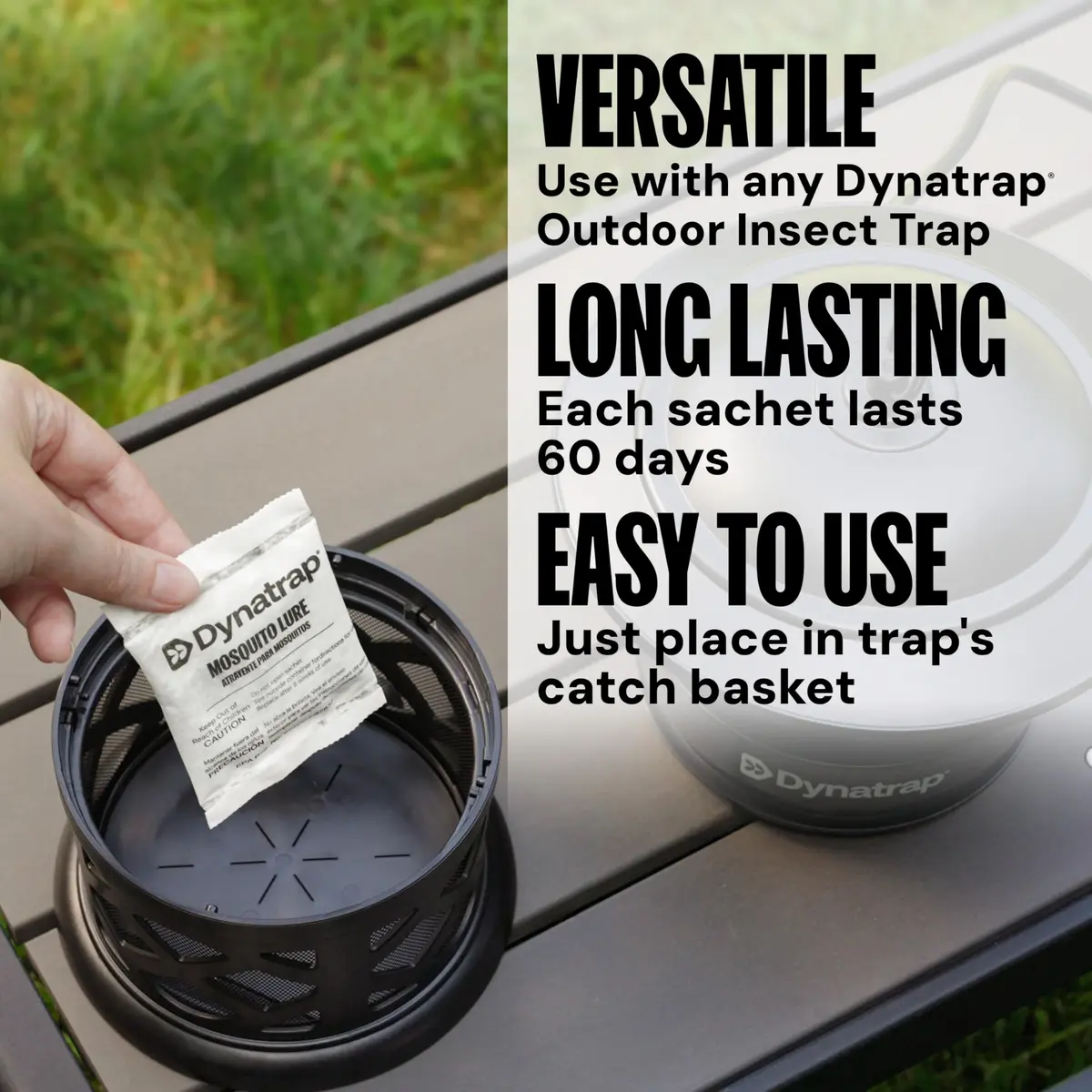 DynaTrap Atrakta Mosquito Lure Sachet for DynaTrap Insect Traps | 60-Day Mosquito Attractant - view 2