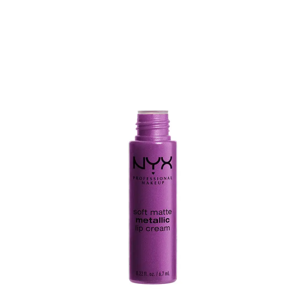 NYX PROFESSIONAL MAKEUP Soft Matte Metallic Lip Cream Seoul | Pearly Metallic Matte Finish (70-120 chars) - view 3