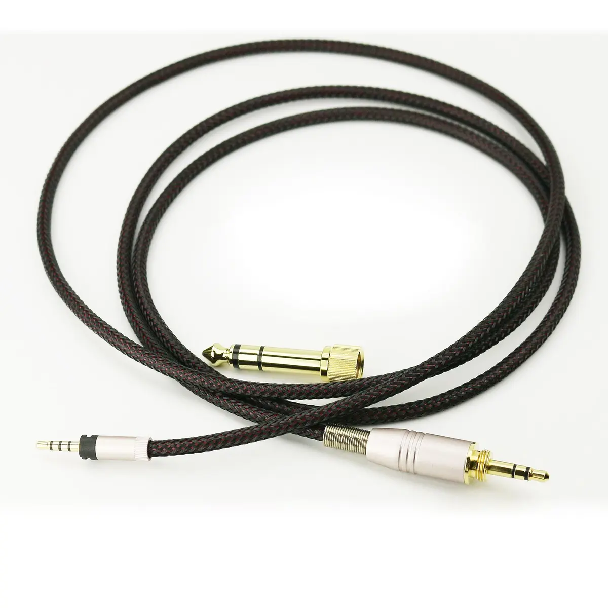 NewFantasia Replacement Audio Upgrade Cable for Sennheiser HD4.40, HD4.50, HD400S Headphones 3m (9.9ft) Braided Tangle-Free - view 4