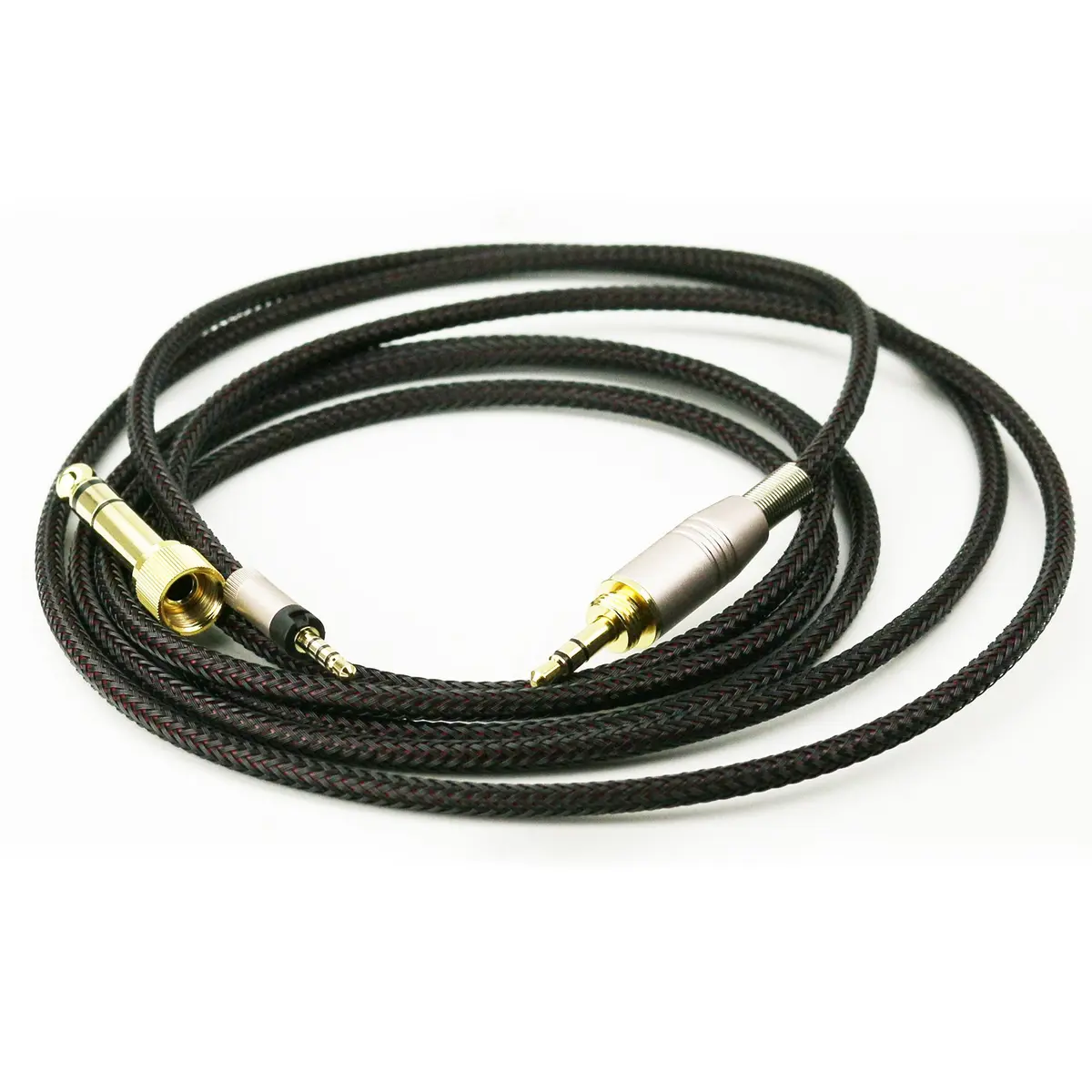 NewFantasia Replacement Audio Upgrade Cable for Sennheiser HD4.40, HD4.50, HD400S Headphones 3m (9.9ft) Braided Tangle-Free - main product image
