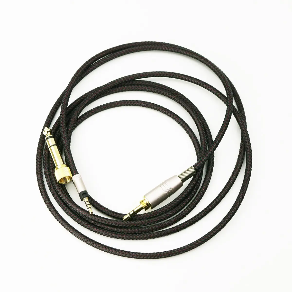 NewFantasia Replacement Audio Upgrade Cable for Sennheiser HD4.40, HD4.50, HD4.30i, HD4.30G Headphones 2m (6ft) | Braided Tangle-Free OFC Wire - main product image