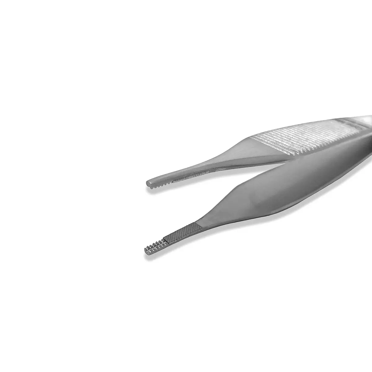 Cynamed Adson Plastic Surgery Forceps 4.75" Straight Fine Point Gold Handle | Tungsten Carbide Inserts (9X9 Teeth) - view 7