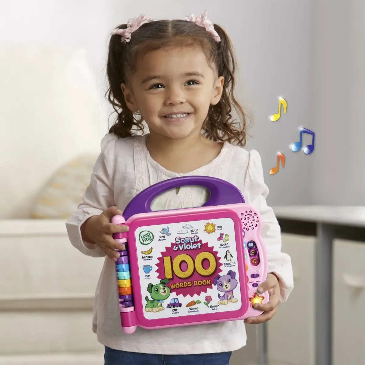 LeapFrog Scout and Violet 100 Words Book | Bilingual Learning Toy for Toddlers - view 6
