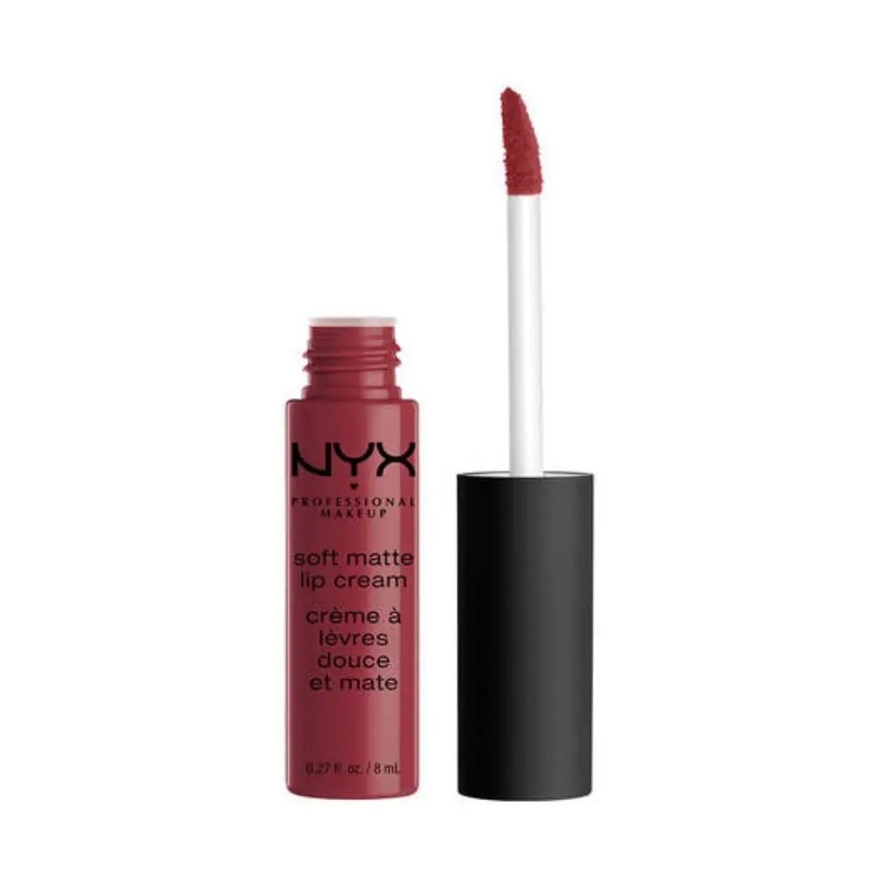 NYX PROFESSIONAL MAKEUP Soft Matte Metallic Lip Cream Budapest 0.22 Oz | Pearly Matte Finish - main product image