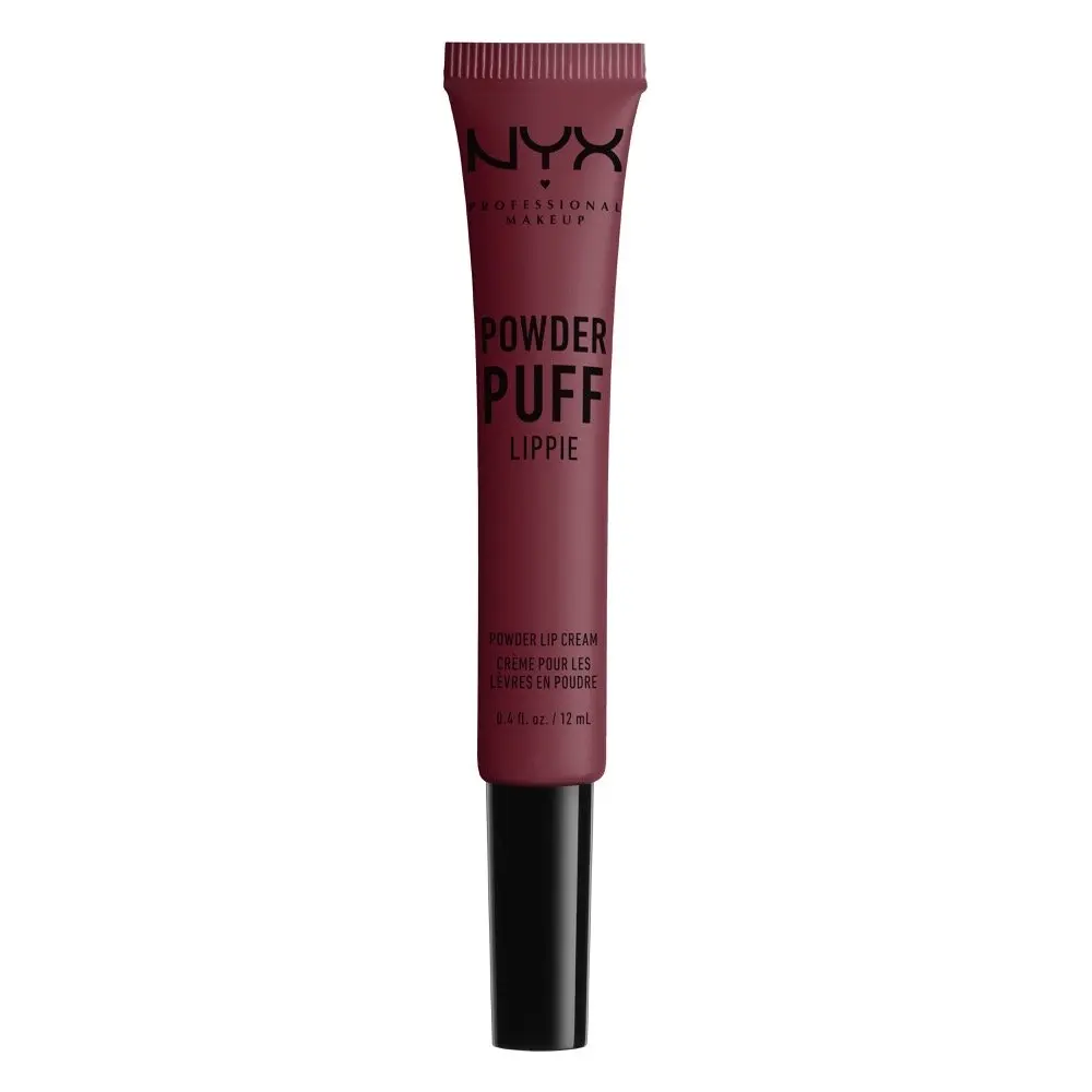 NYX PROFESSIONAL MAKEUP Powder Puff Lippie Lip Cream, Moody (Cool Toned Plum) | Matte, Long Lasting, Vegan Lipstick - view 6