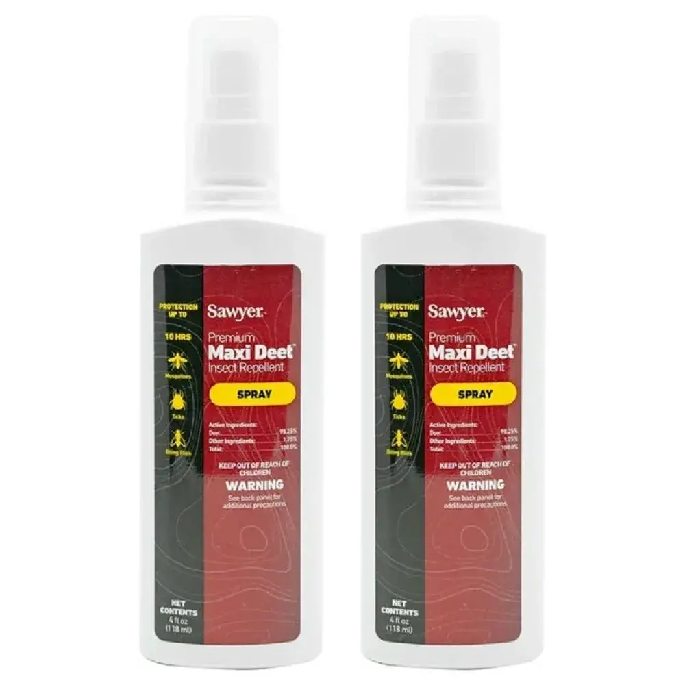 Sawyer Products MAXI DEET Insect Repellent Spray 236ml (8 Fl Oz) | EPA Registered Low-Odor Formula - main product image
