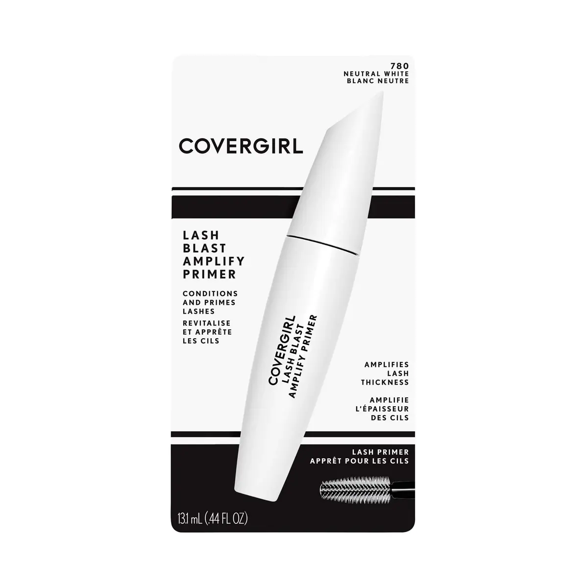 Covergirl Lash Blast Amplify Eyelash Primer 0.44 Fl Oz | Nourishing, White, Cruelty-Free - view 3