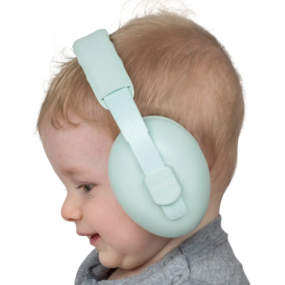Snug Baby Earmuffs Aqua | Infant Hearing Protection for Ages 0-2+ - view 5