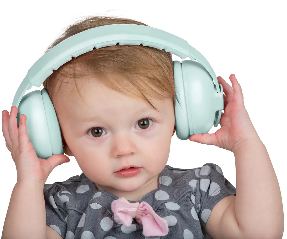 Snug Baby Earmuffs Aqua | Infant Hearing Protection for Ages 0-2+ - view 6