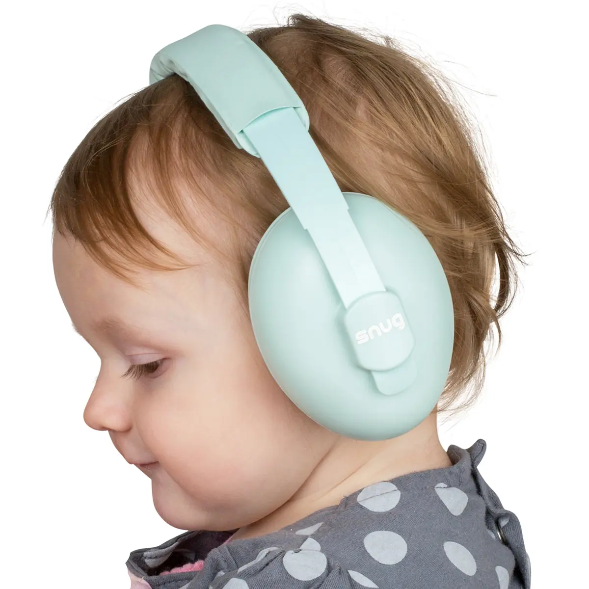 Snug Baby Earmuffs Aqua | Infant Hearing Protection for Ages 0-2+ - view 8