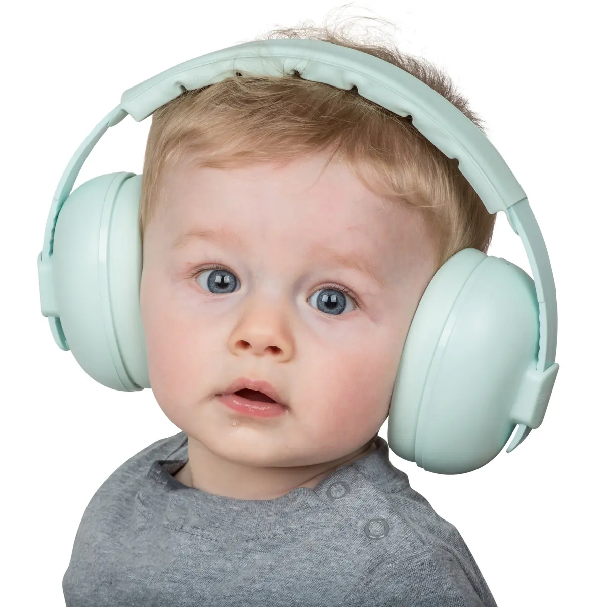 Snug Baby Earmuffs Aqua | Infant Hearing Protection for Ages 0-2+ - view 4
