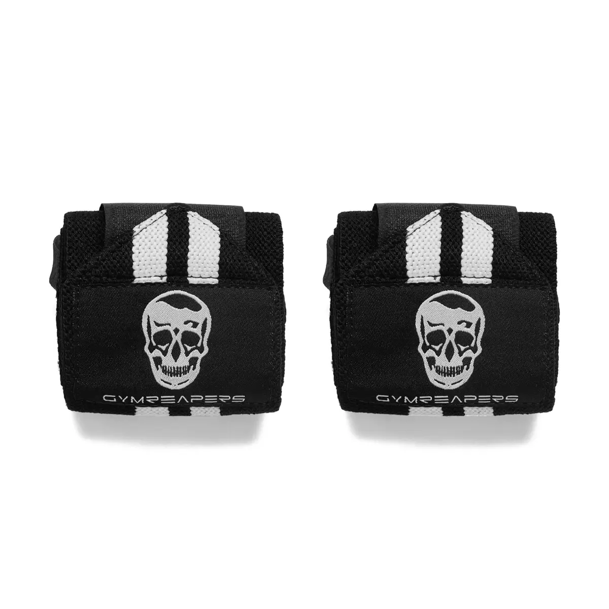 Gymreapers White 18 inch (45.7 cm) Wrist Wraps | Competition Grade Support for Powerlifting & Strength Training - view 7