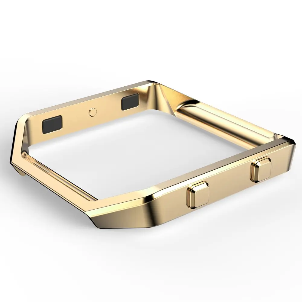AISPORTS Stainless Steel Watch Frame for Fitbit Blaze (Gold) | Protects Your Smartwatch - view 6