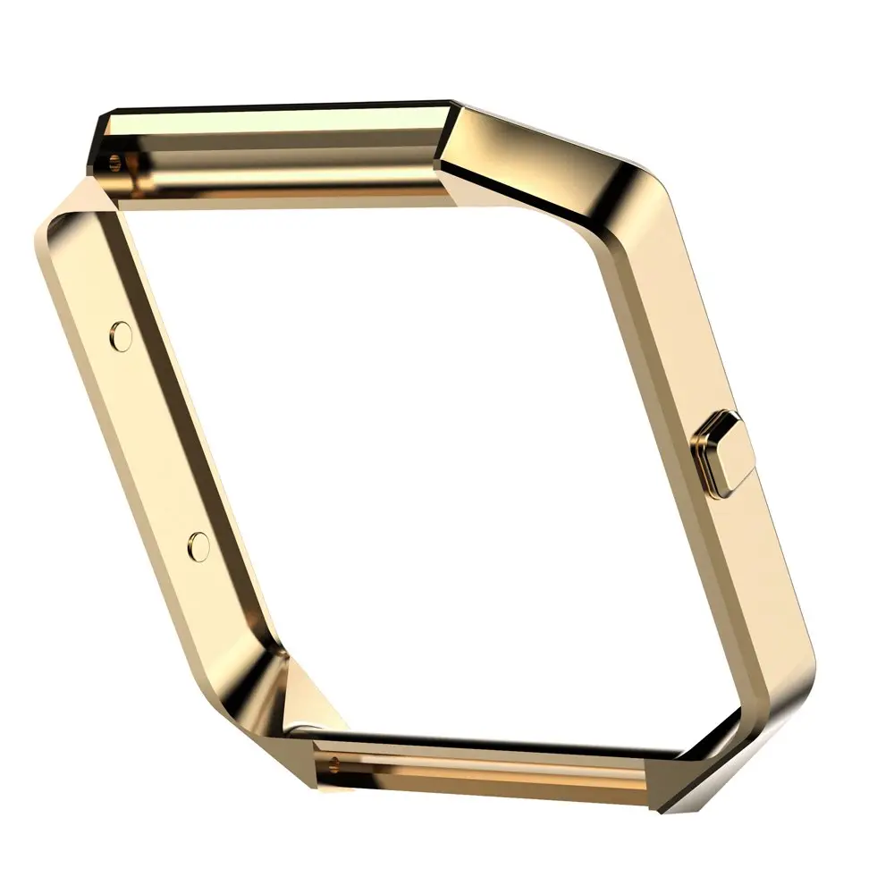 AISPORTS Stainless Steel Watch Frame for Fitbit Blaze (Gold) | Protects Your Smartwatch - view 2