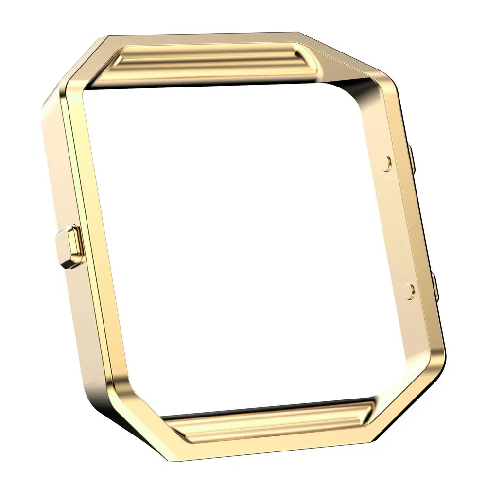 AISPORTS Stainless Steel Watch Frame for Fitbit Blaze (Gold) | Protects Your Smartwatch - view 3