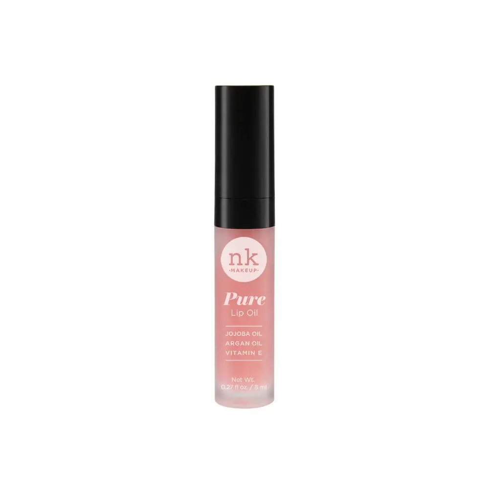Nicka K New York Lip Oil Strawberry 0.27 Fl Oz | Moisturizing Satin Finish with Nourishing Oils - main product image