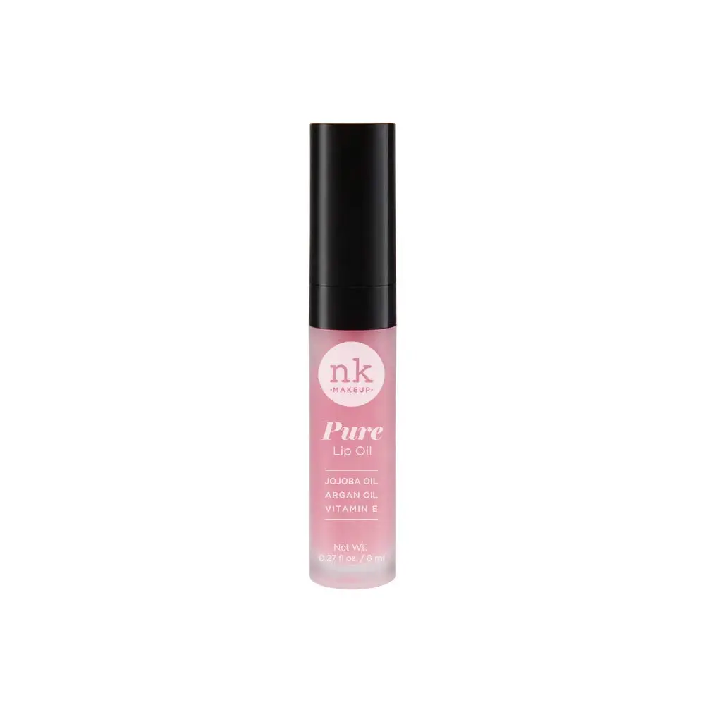 Nicka K New York Lip Oil Strawberry 0.27 Fl Oz | Moisturizing Satin Finish with Nourishing Oils - main product image