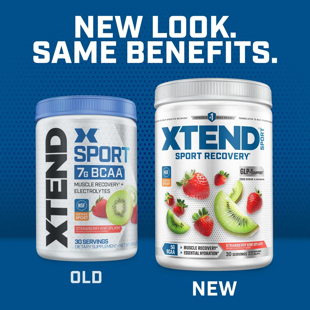 Xtend Sport BCAA Powder for Recovery, Strawberry Kiwi Splash | Sugar-Free Muscle Recovery Supplement (12.2 Ounce) - view 4