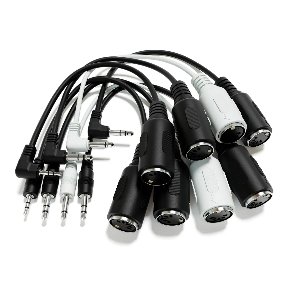 ExcelValley Female DIN MIDI Adapter Breakout Conversion Cable 15cm (0.49ft) | 5-Pin MIDI to 3.5mm TRS - view 5
