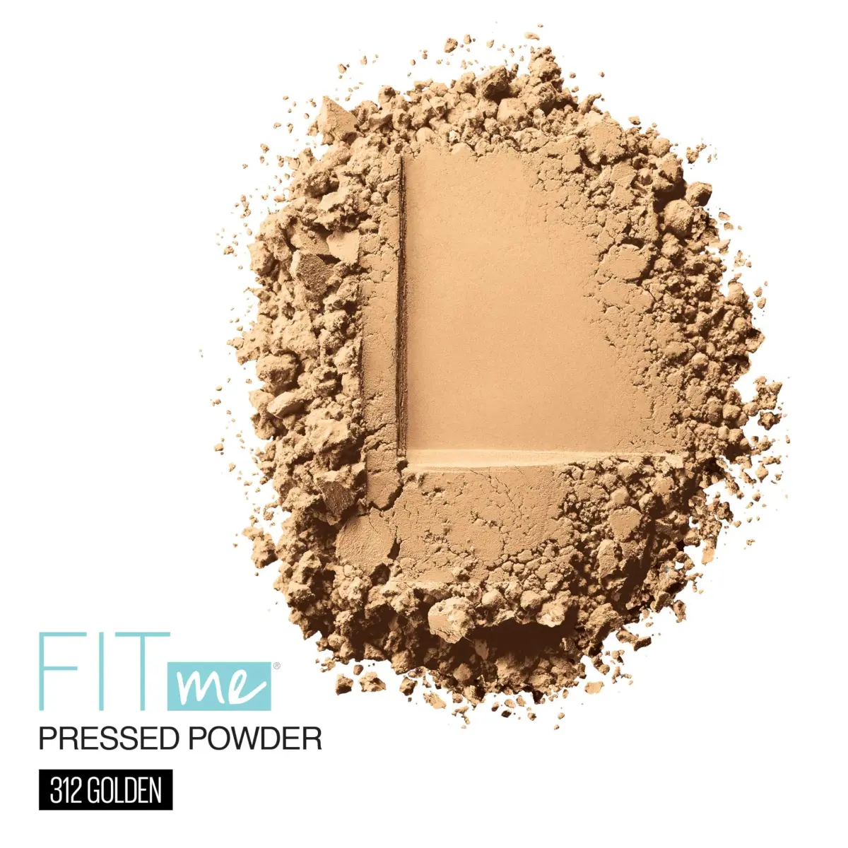 Maybelline Fit Me Matte + Poreless Pressed Face Powder Makeup & Setting Powder Golden 0.29 oz (8.2 g) | Shine Control for Normal to Oily Skin - view 2