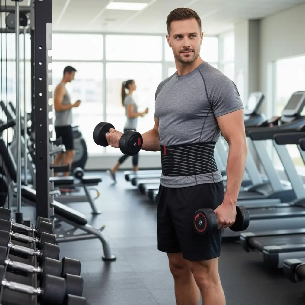 ORTONYX Umbilical Hernia Belt for Women and Men, Abdominal Support, S-M | Adjustable, Lightweight & Discreet - view 8